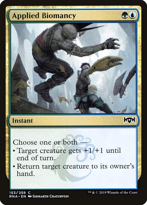 Applied Biomancy from Ravnica Allegiance (Common)