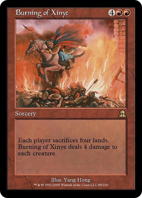 Burning of Xinye from Masters Edition III (Rare)