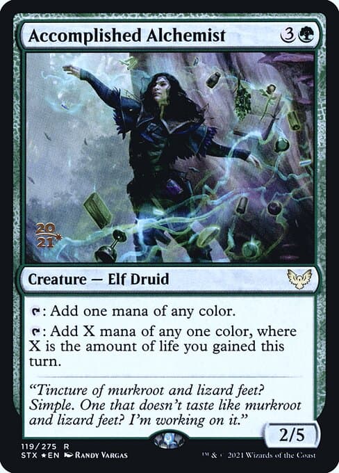 Accomplished Alchemist from Strixhaven: School of Mages Promos (Rare)