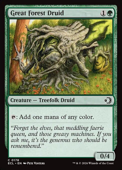 Great Forest Druid from Lorwyn Eclipsed (Common)