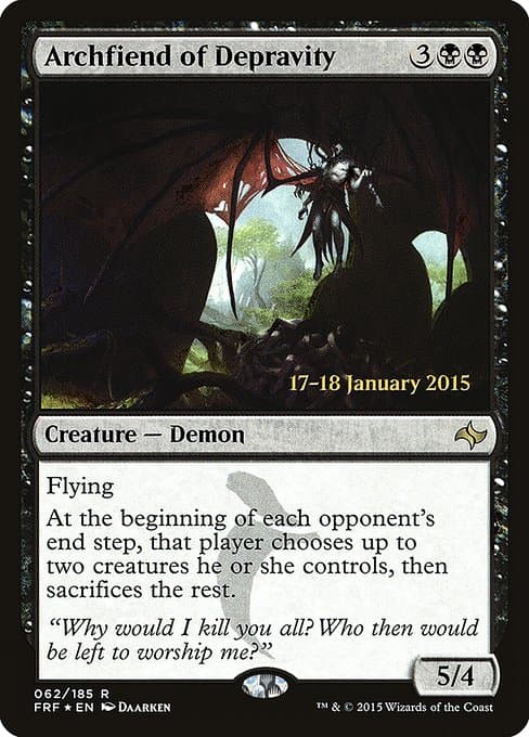 Archfiend of Depravity (Rare)