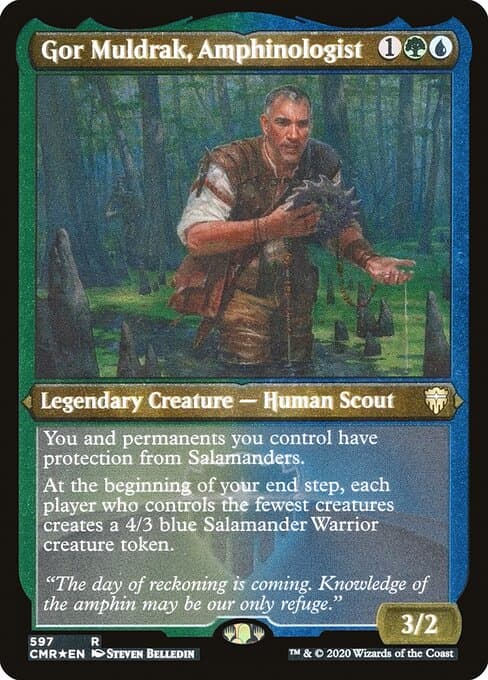 Gor Muldrak, Amphinologist from Commander Legends (Rare)