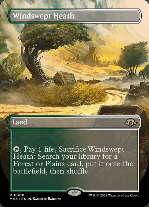 Windswept Heath from Modern Horizons 3 (Rare)