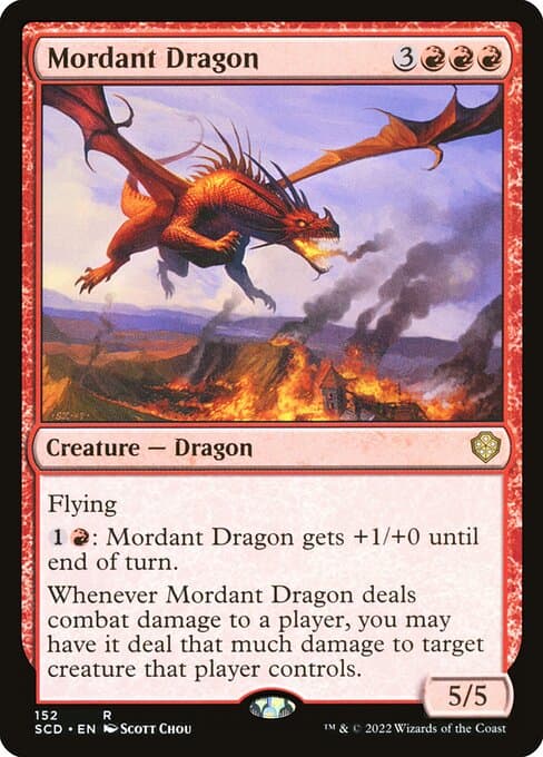 Mordant Dragon from Starter Commander Decks (Rare)