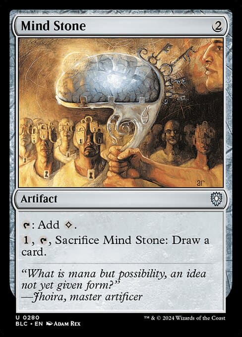 Mind Stone from Bloomburrow Commander (Uncommon)