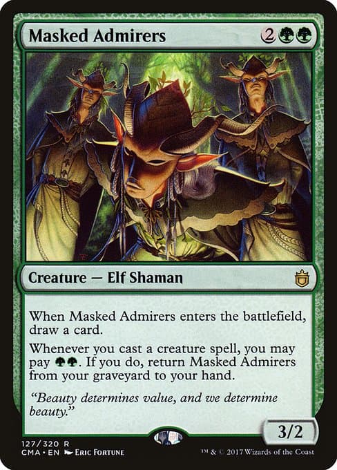 Masked Admirers from Commander Anthology (Rare)