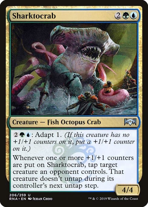 Sharktocrab from Ravnica Allegiance (Uncommon)