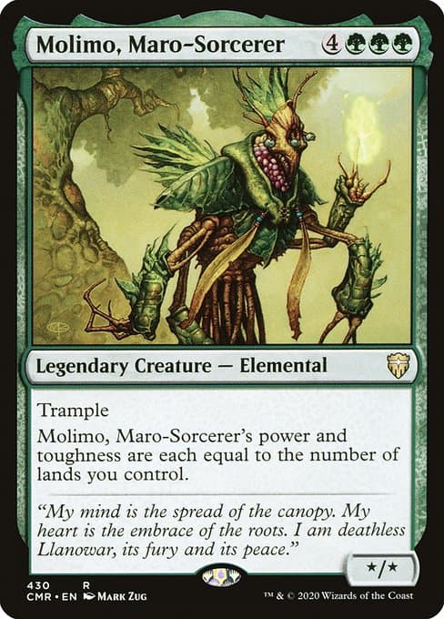 Molimo, Maro-Sorcerer from Commander Legends (Rare)