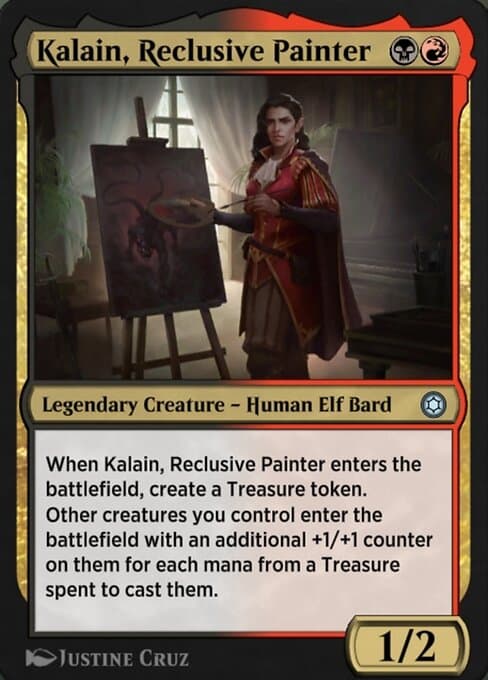 Kalain, Reclusive Painter #237 – Alchemy Horizons: Baldur's Gate Kalain, Reclusive Painter from Alchemy Horizons: Baldur's Gate (Uncommon)