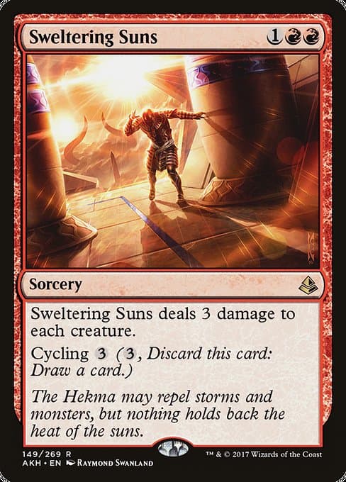 Sweltering Suns from Amonkhet (Rare)
