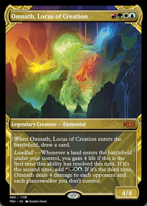 Omnath, Locus of Creation from Magic Online Promos (Mythic)