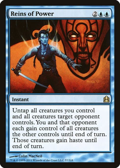 Reins of Power from Commander 2011 (Rare)