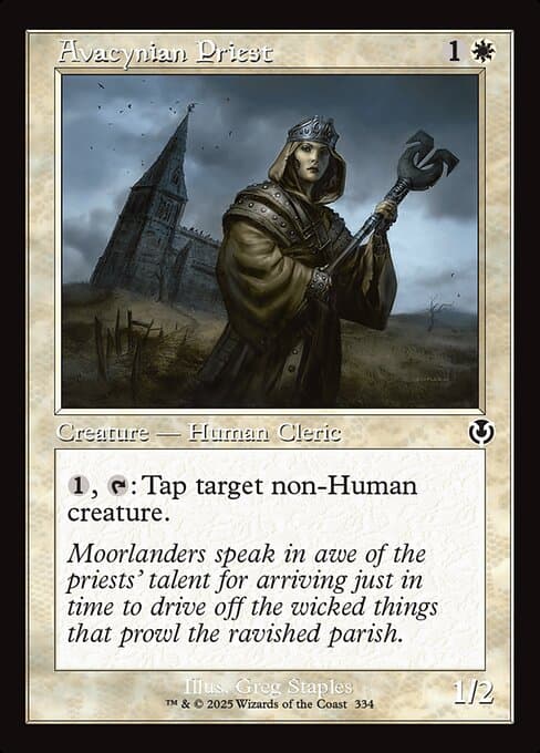 Avacynian Priest from Innistrad Remastered (Common)