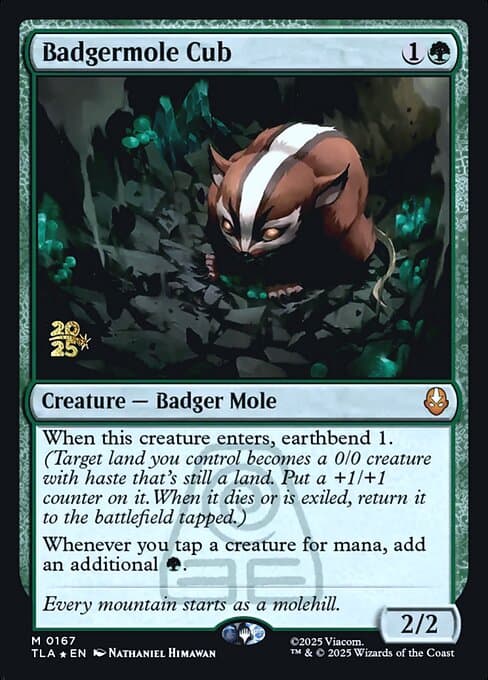 Badgermole Cub from Avatar: The Last Airbender Promos (Mythic)
