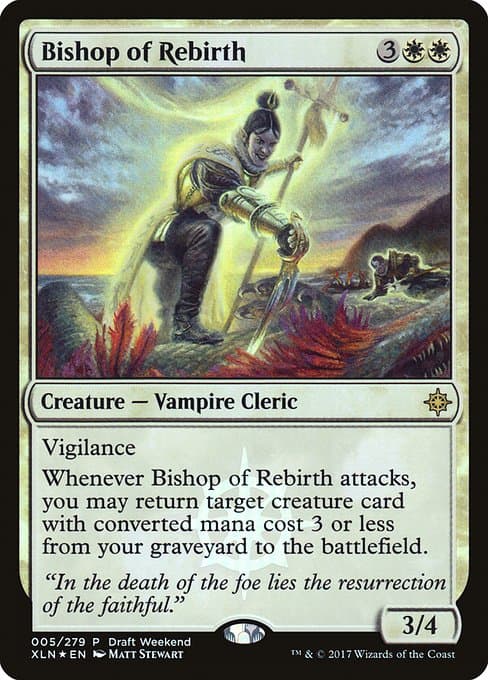 Bishop of Rebirth from Ixalan Promos (Rare)