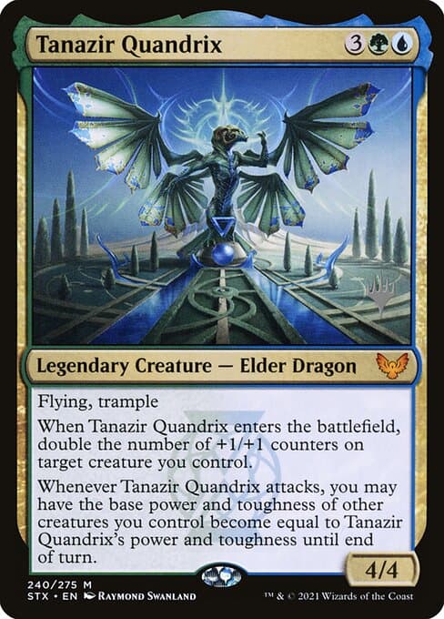 Tanazir Quandrix from Strixhaven: School of Mages Promos (Mythic)