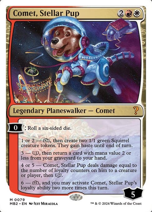 Comet, Stellar Pup from Mystery Booster 2 (Mythic)