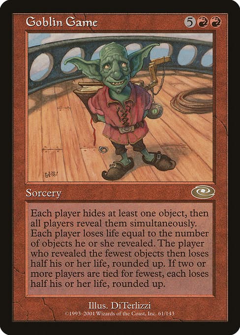 Goblin Game from Planeshift (Rare)
