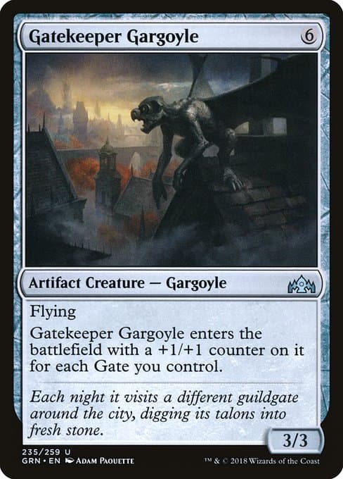 Gatekeeper Gargoyle from Guilds of Ravnica (Uncommon)