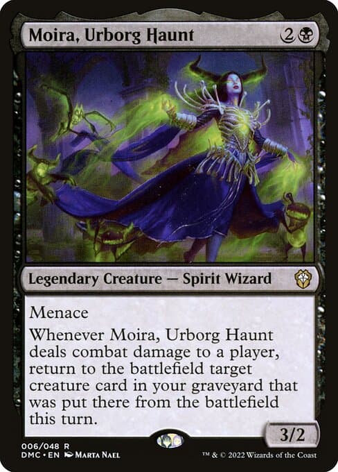 Moira, Urborg Haunt from Dominaria United Commander (Rare)
