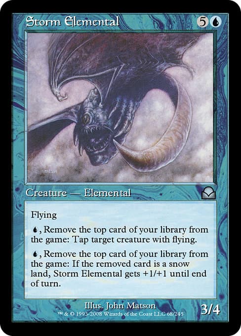 Storm Elemental from Masters Edition II (Uncommon)