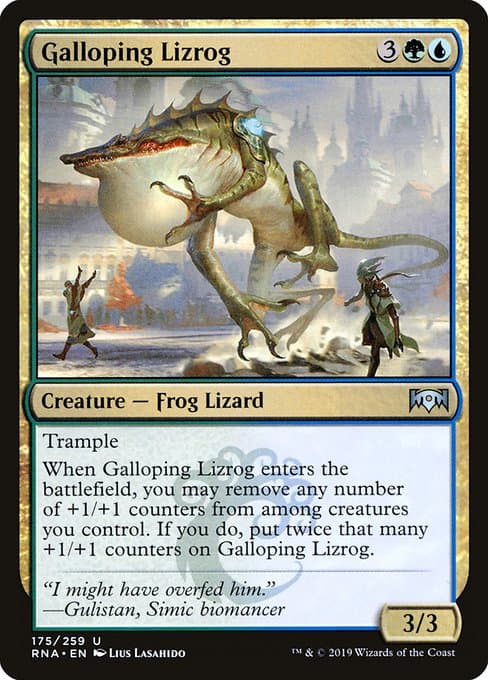 Galloping Lizrog (Uncommon)