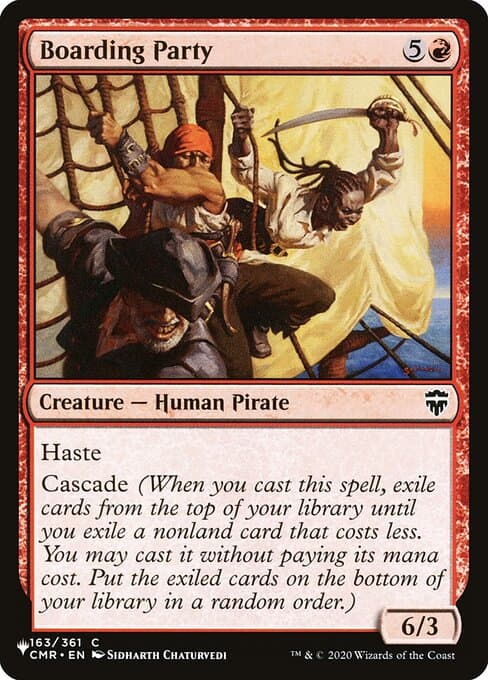 Boarding Party from The List (Common)