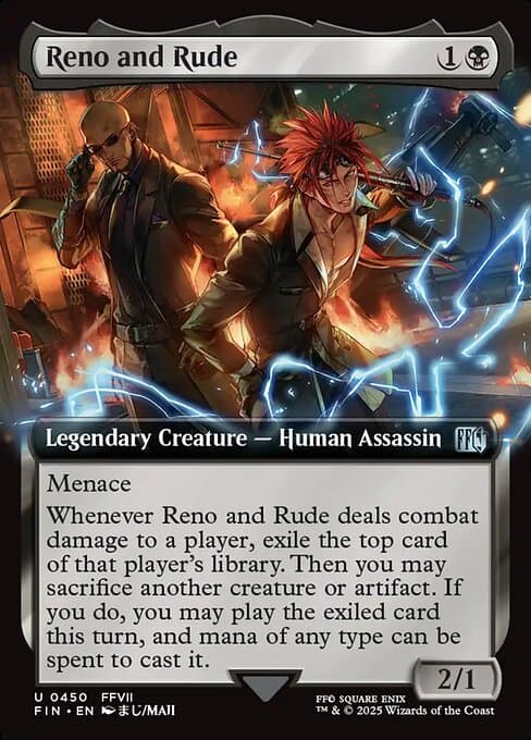 Reno and Rude from Final Fantasy (Uncommon)