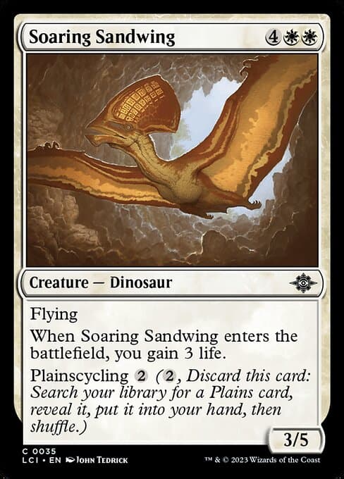 Soaring Sandwing from The Lost Caverns of Ixalan (Common)
