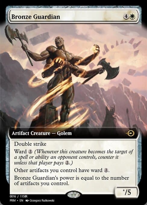 Bronze Guardian from Magic Online Promos (Rare)