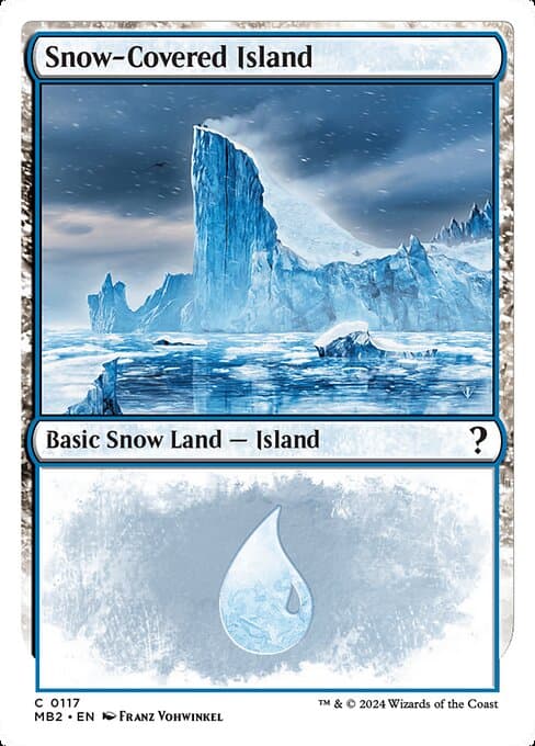 Snow-Covered Island from Mystery Booster 2 (Common)