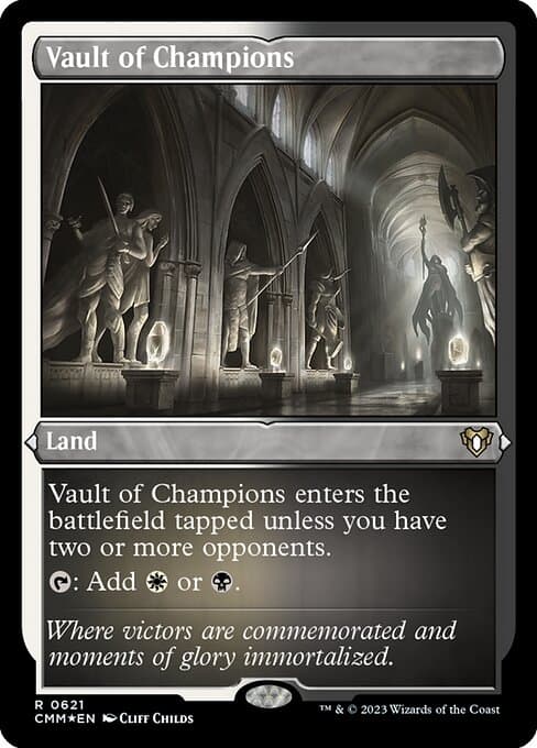 Vault of Champions from Commander Masters (Rare)