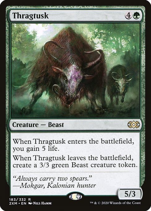 Thragtusk from Double Masters (Rare)