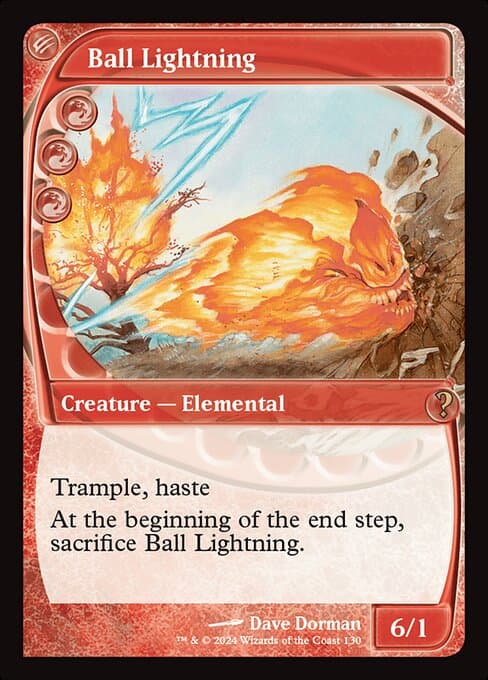 Ball Lightning from Mystery Booster 2 (Rare)