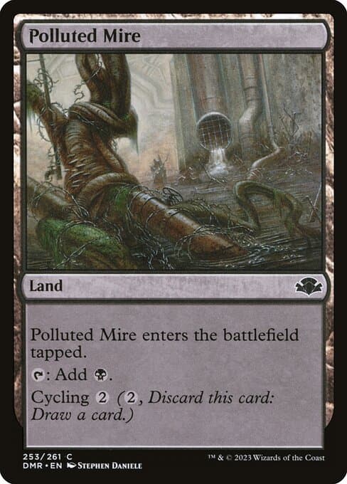 Polluted Mire from Dominaria Remastered (Common)