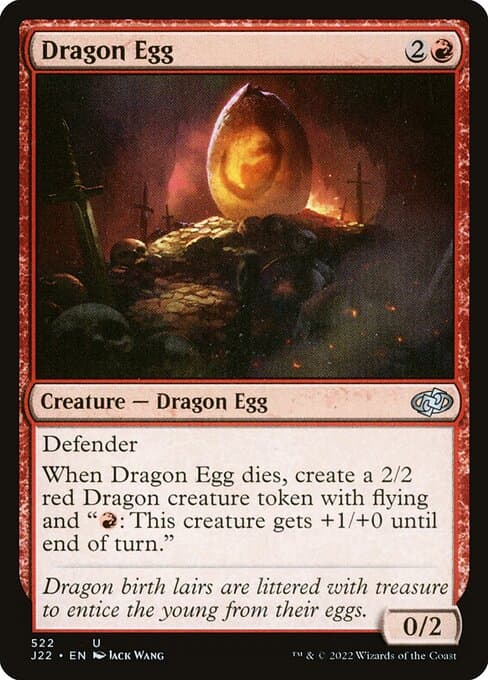 Dragon Egg from Jumpstart 2022 (Uncommon)