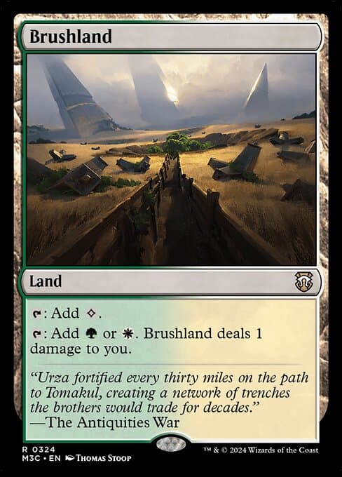 Brushland from Modern Horizons 3 Commander (Rare)