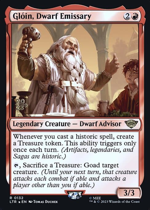 Glóin, Dwarf Emissary (Rare)