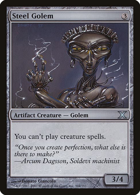 Steel Golem (Uncommon)