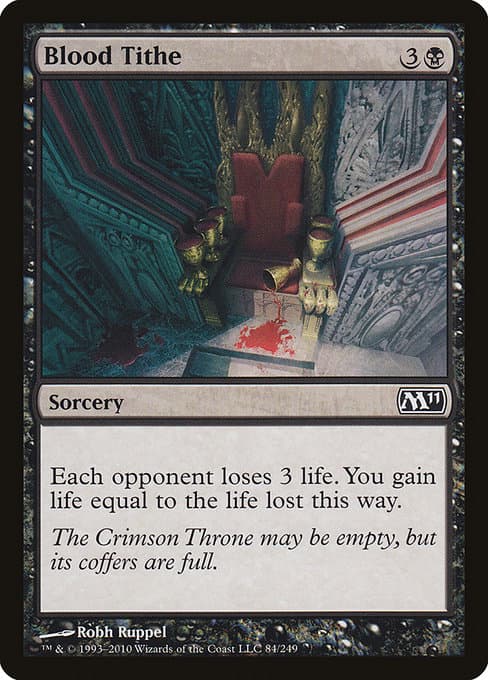 Blood Tithe from Magic 2011 (Common)