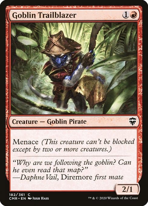 Goblin Trailblazer from Commander Legends (Common)
