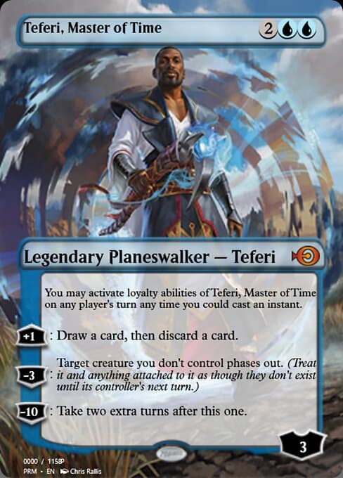 Teferi, Master of Time from Magic Online Promos (Mythic)