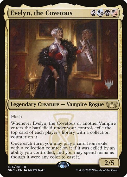 Evelyn, the Covetous from Streets of New Capenna Promos (Rare)