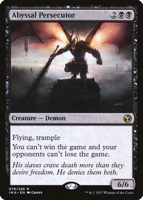 Abyssal Persecutor from Iconic Masters (Rare)