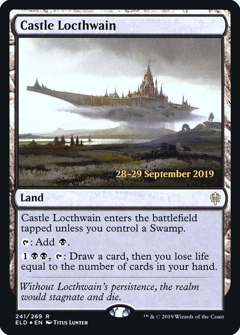 Castle Locthwain from Throne of Eldraine Promos (Rare)