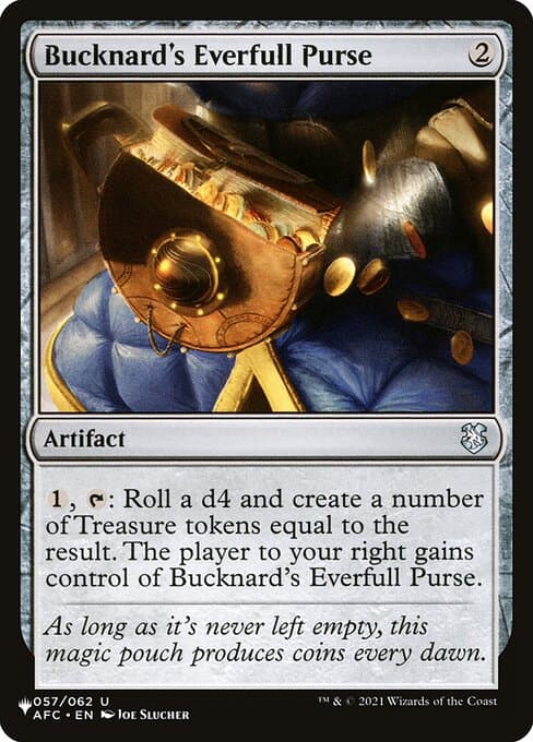 Bucknard's Everfull Purse from The List (Uncommon)