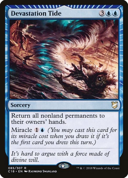 Devastation Tide from Commander 2018 (Rare)