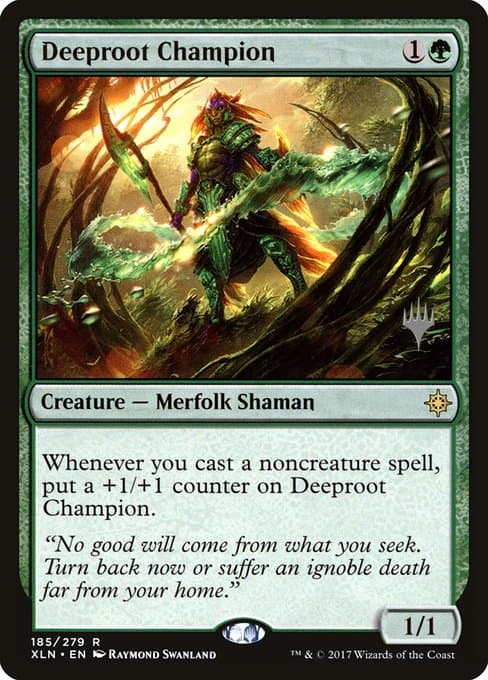 Deeproot Champion from Ixalan Promos (Rare)