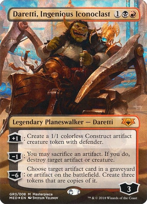 Daretti, Ingenious Iconoclast (Mythic)