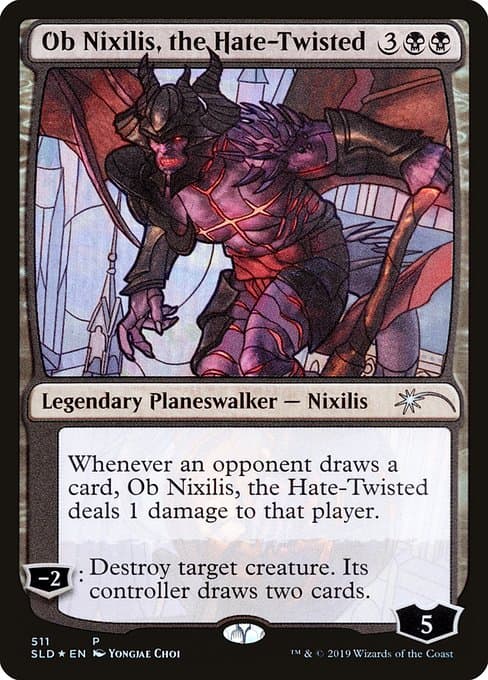 Ob Nixilis, the Hate-Twisted from Secret Lair Drop (Uncommon)